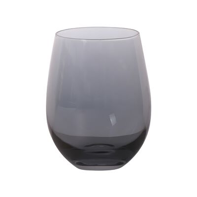 Imagen 2 del producto Set 4 Vasos de Vidrio Zibel Stemless Gris