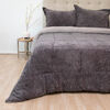 Cubrecama Doral 2 Plazas Gris Outboss Sherpa