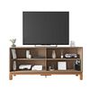 Set Panel + Rack 1.8 + Vitrina Decocasa Mondrian Gris