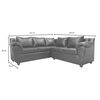 Sofá Seccional Muebles MPR Cattaleya 5 Beige
