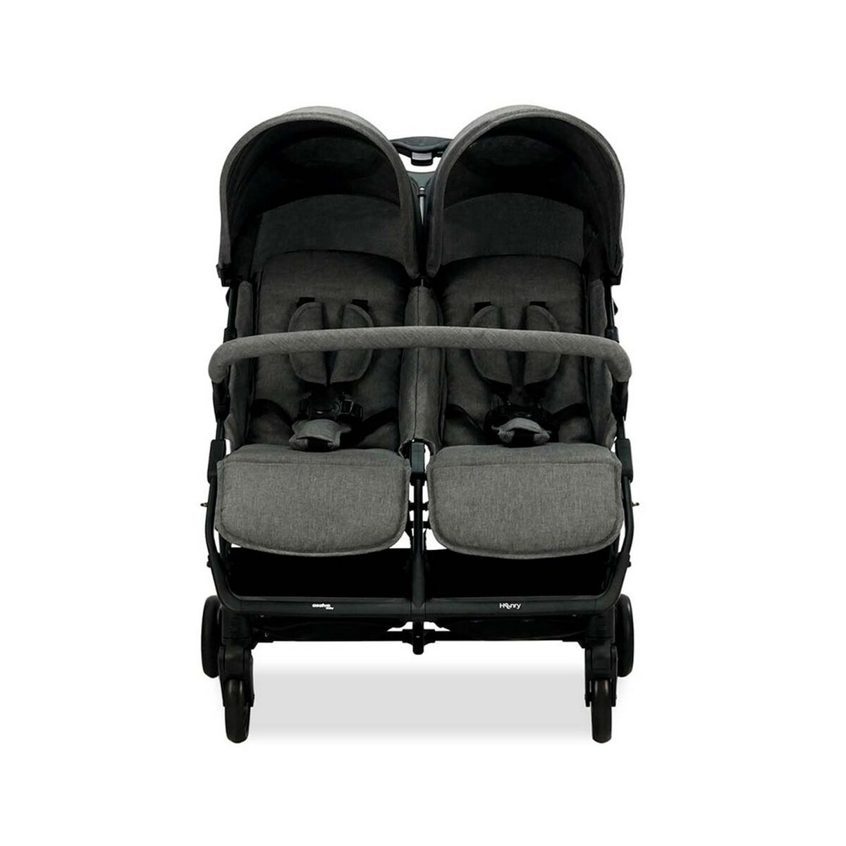 Coche Stroller Double Henry Grey Asalvo