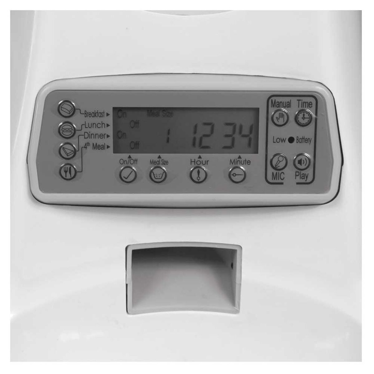 Dispensador de Alimento para Mascotas PetWoow Blanco