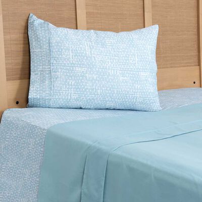 Imagen 1 del producto Juego de Sábanas Combinada Plumetti 1,5 Plazas Kigali