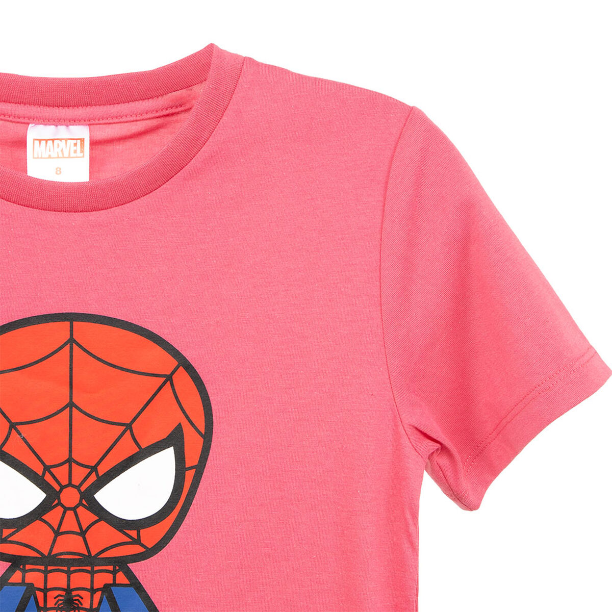 Polera Manga Corta Spiderman Niño Licencias