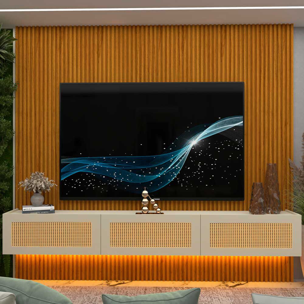Home Decocasa Supremo Native hasta 85" Off White