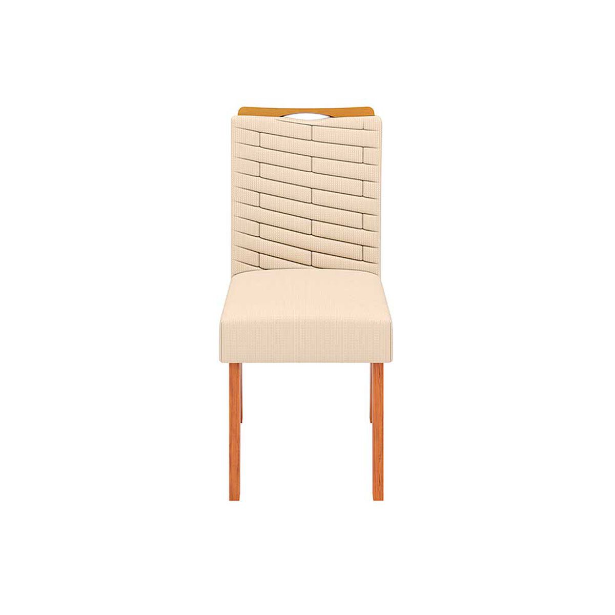 Juego de Comedor Vekkahome Dulce 6 Sillas Negro