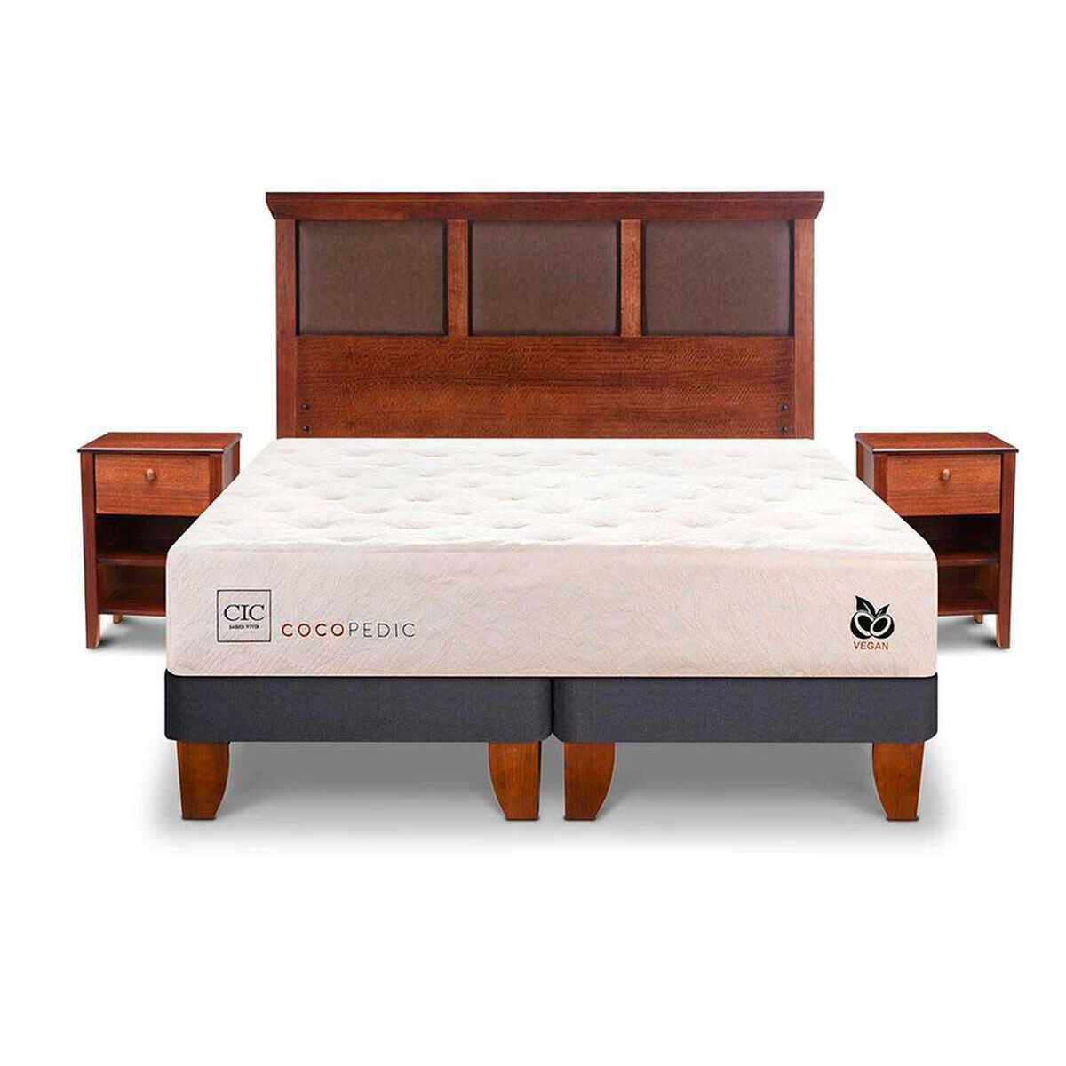 Cama Europea CIC Base Dividida King Cocopedic