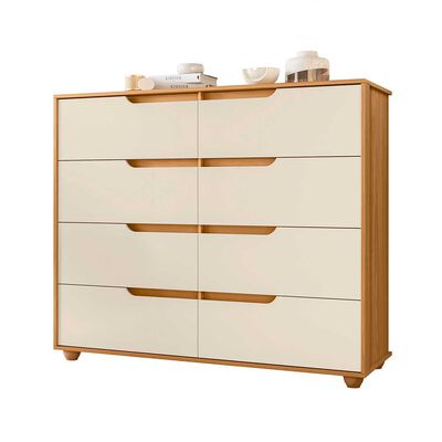 Imagen 2 del producto Cómoda Vekkahome Evo 6 Cajones Blanco