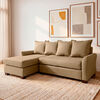 Seccional Izquierdo Living Factory Montreal 4 Cuerpos Beige