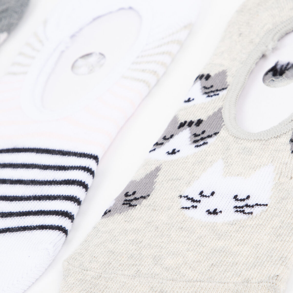 Pack 3 Calcetines Invisible Mujer Icono