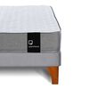 Cama Europea Latam Home Full Zen Best Tela Velvet Gris