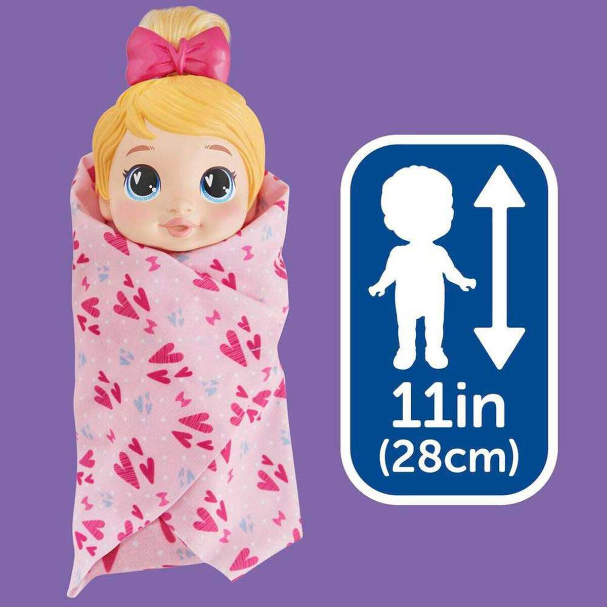 Mu&ntilde;eca Burbujas Relajantes Harper Hugs Cabello Rubio Baby Alive