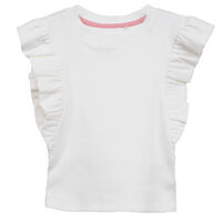 Polera sin Mangas Niña Chess blanco, lila