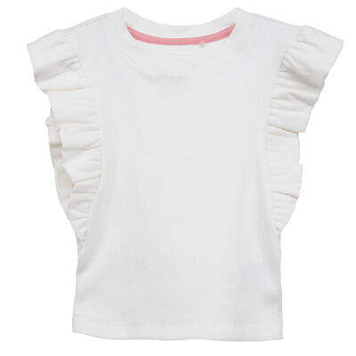 Imagen 1 del producto Polera sin Mangas Niña Chess blanco, lila