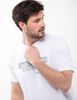 Polera Con Estampado Slim Manga Corta Hombre Zibel