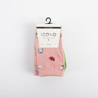 Pack 3 Calcetines Largo Mujer Icono Surtido