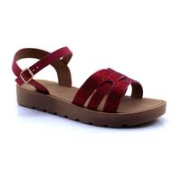 Sandalia Mujer Portman Club Rojo