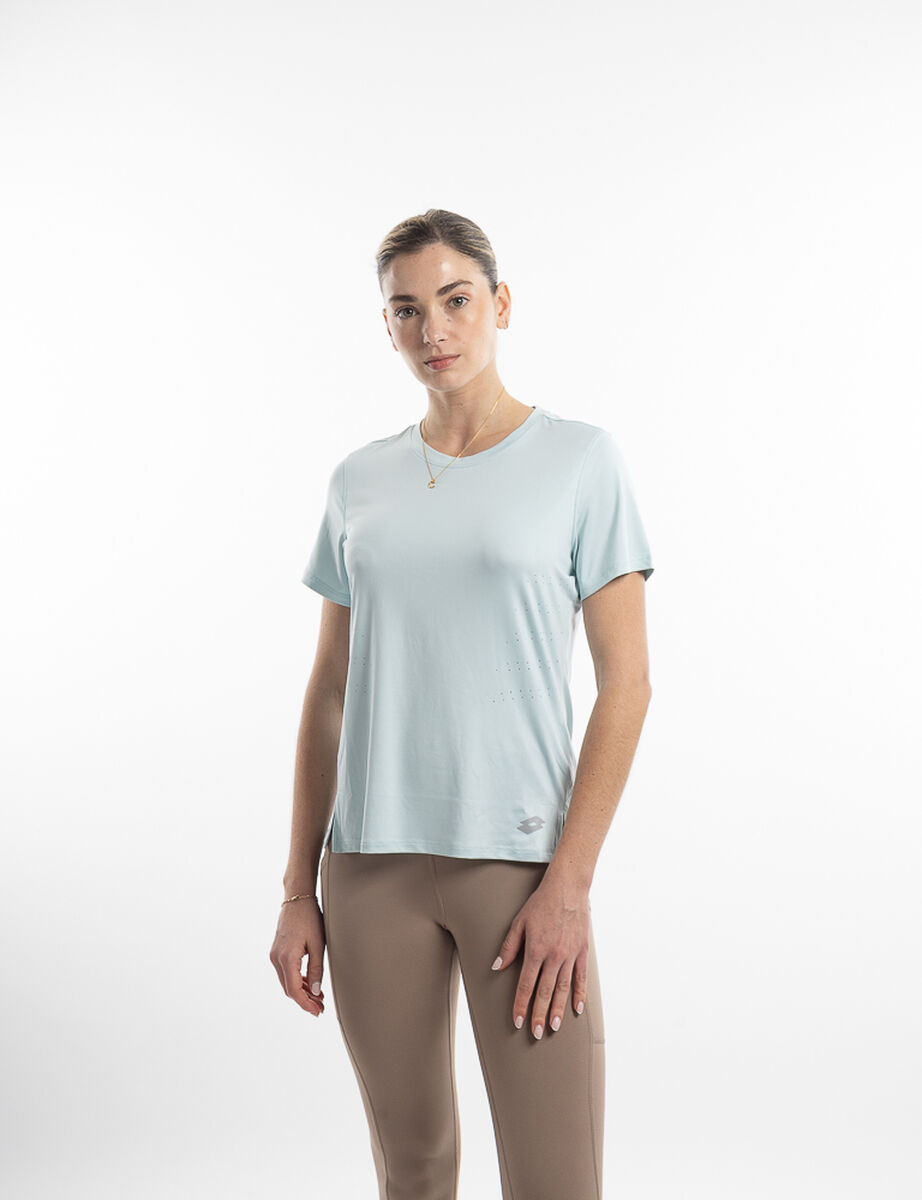 Polera Deportiva Manga Corta Mujer Lotto