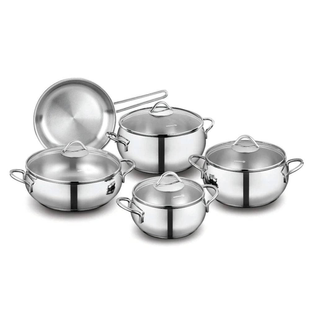 Batería de Cocina Korkmaz Tombik 9 Piezas