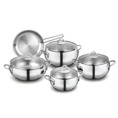 Bater&iacute;a de Cocina Korkmaz Tombik 9 Piezas