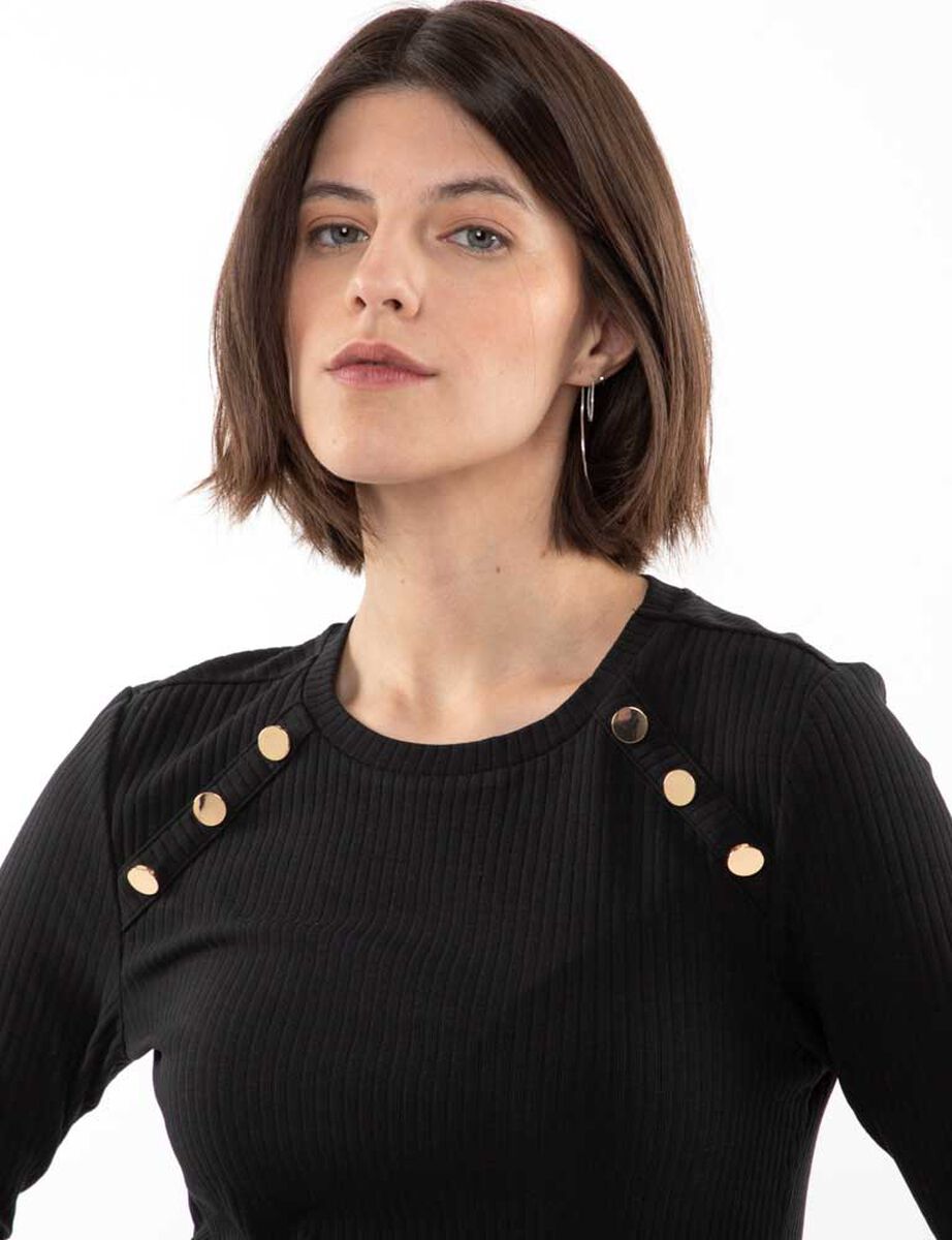 Polera Manga Larga Mujer Zibel