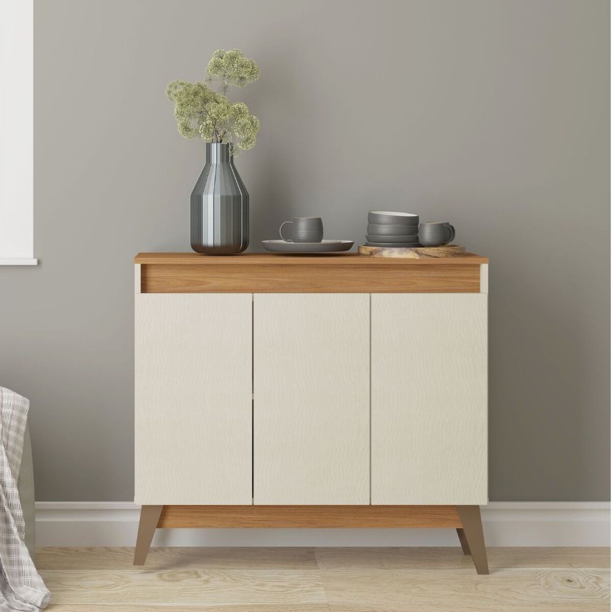 Buffet Exit Treviso 3 Puertas Blanco