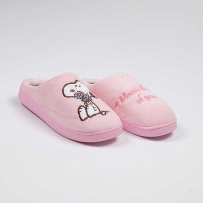 Imagen 2 del producto Pantufla Mujer Snoopy Rosado