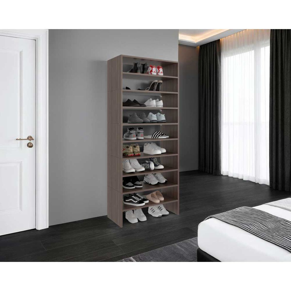 Zapatero Tuhome 9 Repisas Z-72 Milan