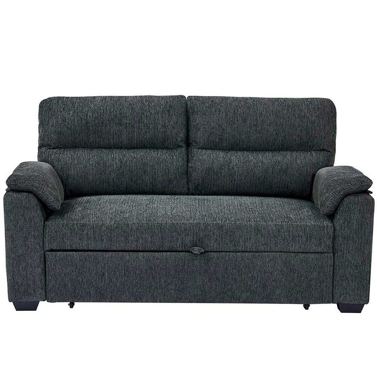 Sof&aacute; Casanova Danubio 2 Cuerpos Gris Oscuro