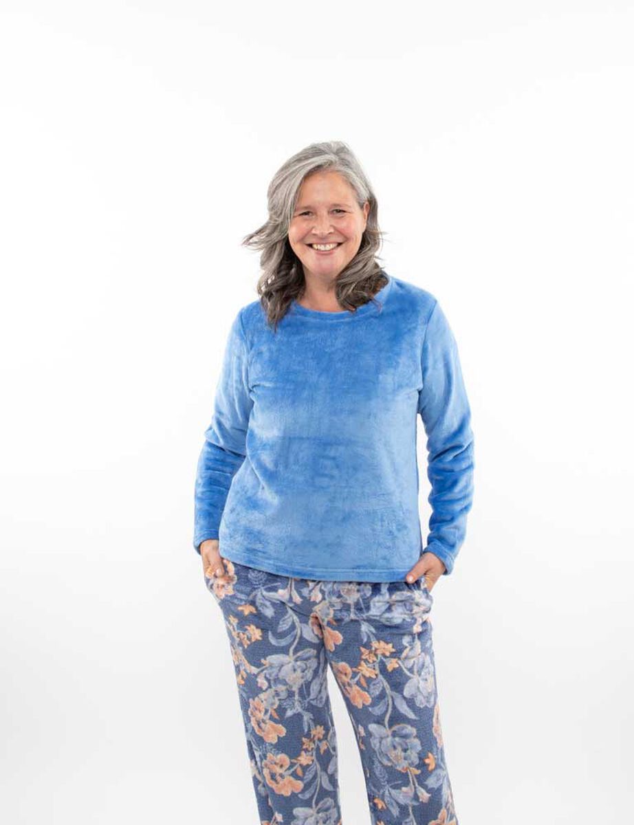 Pijama Polar Mujer Portman Club