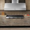 Campana Fdv Quincho FDV BBQ 1500 m3/h Gris