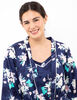 Bata Floreada Mujer Zibel
