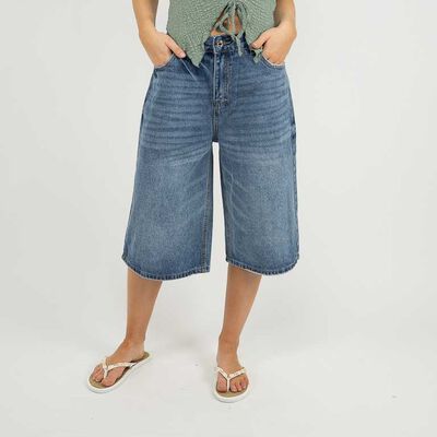 Bermuda Denim Mujer Icono