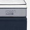 Boxet Rosen 1,5 Plazas Indie + Respaldo + Velador Tabor Grafito