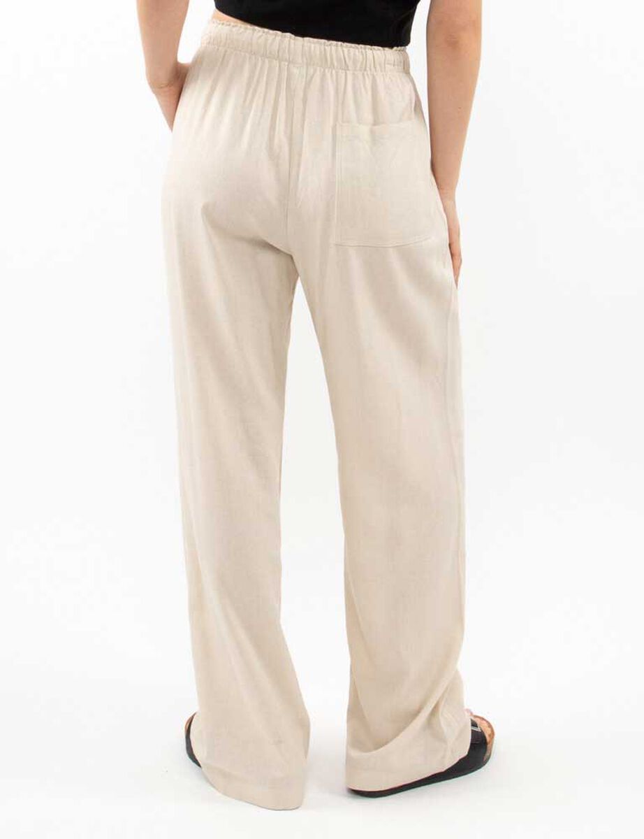 Pantalón Pijamero Lino Mujer Icono