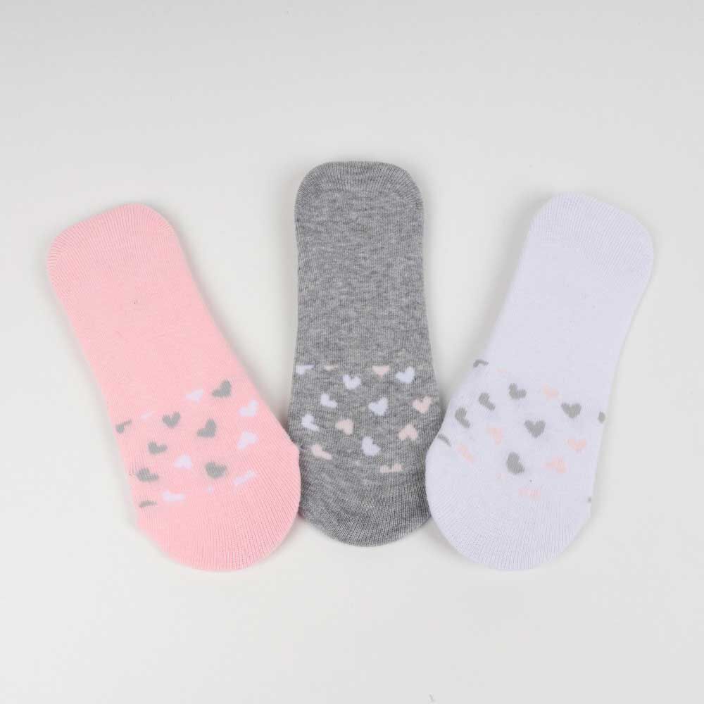Pack 3 Calcetines Invisible Mujer Icono