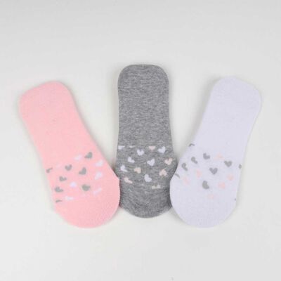 Pack 3 Calcetines Invisible Mujer Icono Surtido