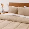 Plum&oacute;n Mashini Coral Sherpa 2 Plazas Beige