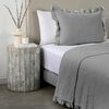 Quilt Royal Supreme 1.5 Plazas Ruffle Gris