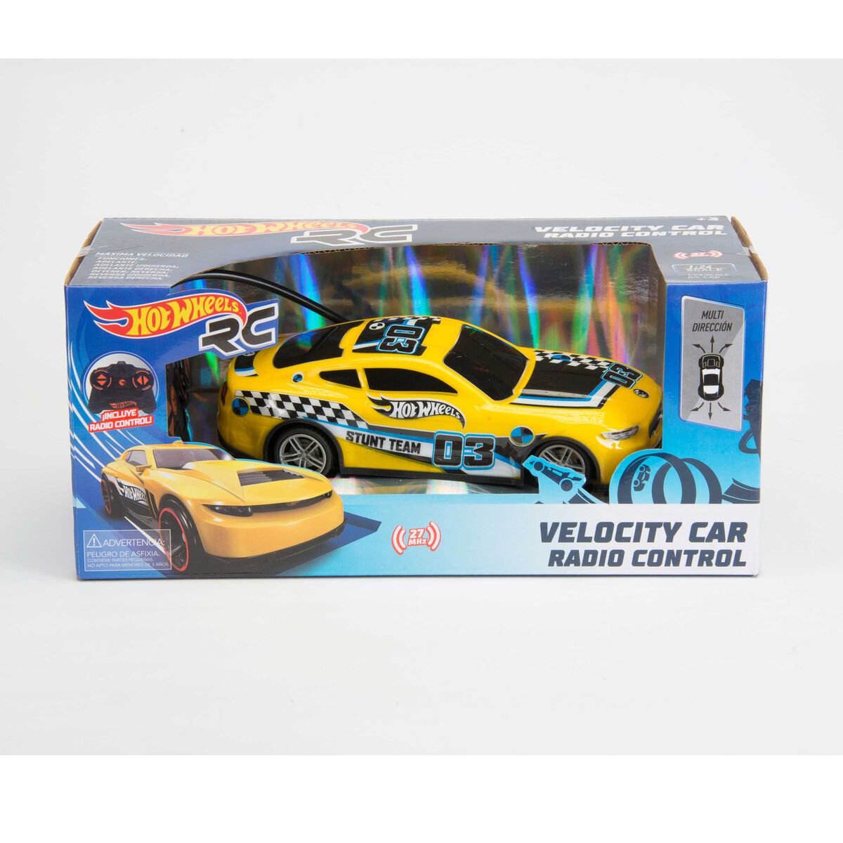 Auto Radio Control 1:24 Velocity Car 4 Asst Diseño Surtido Hot Wheels