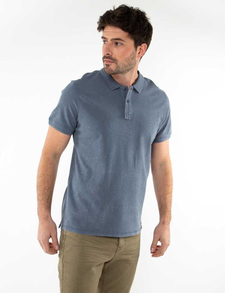 Polera Slim Piqué Hombre Zibel
