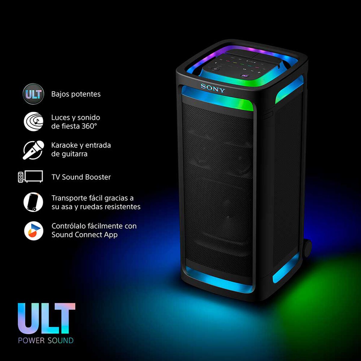 Parlante Bluetooth SONY SRS-ULT900AC