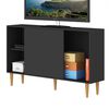 Rack TV Vekkahome Art 1 Poerta 1 Puerta Blanco