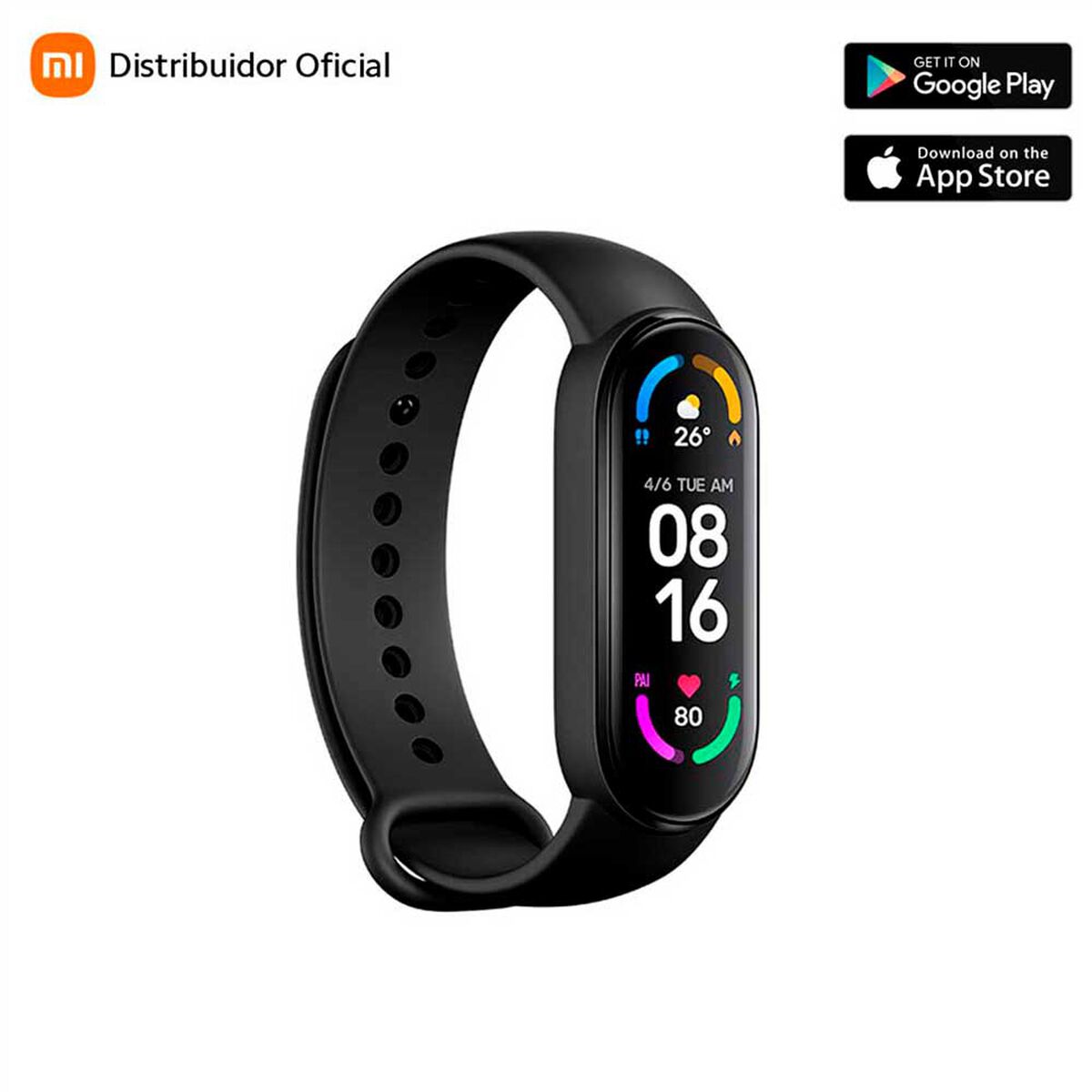 Smartwatch Xiaomi Mi Smart Band 6 1,56" Negro