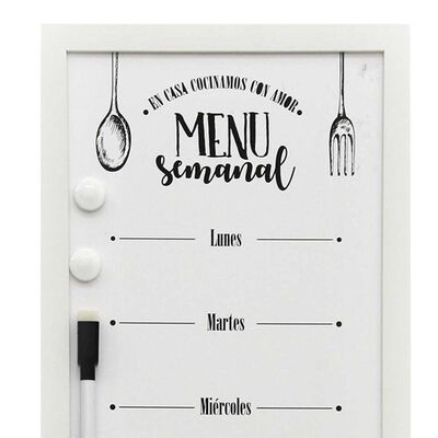 Imagen 2 del producto Pizarra Plástico Vgo Kitchen 20 x 50 cm Blanco