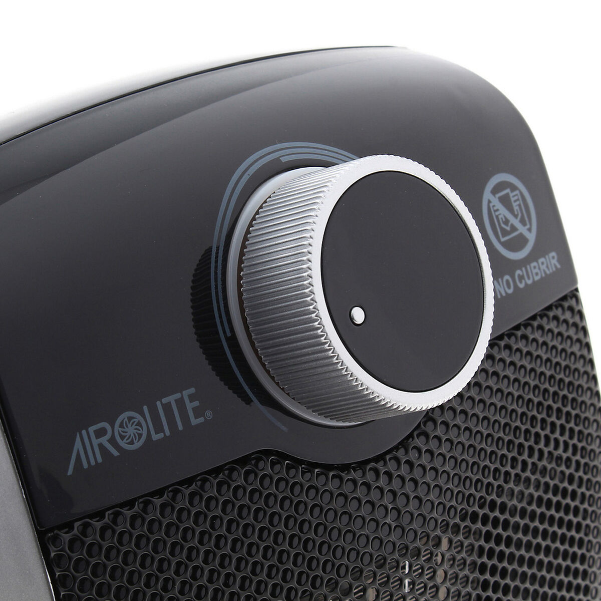 Termoventilador Airolite Curve Black 1800W