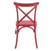 Silla Vincenzi Crossback Rojo