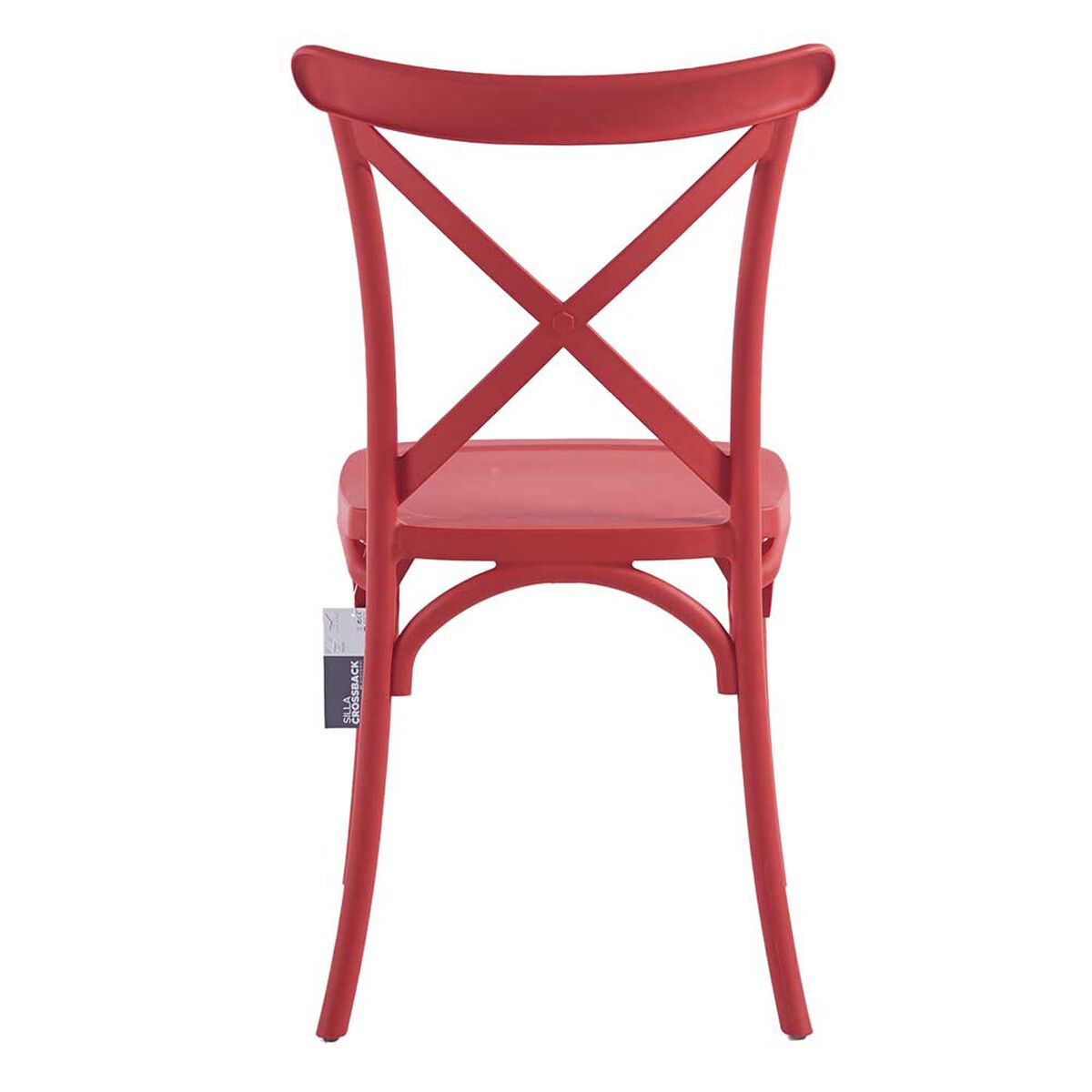 Silla Vincenzi Crossback Rojo