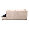 Sof&aacute; Seccional Living Factory Michigan 6 Cuerpos Beige