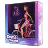 Muñeca con Bicicleta Color de Cabello Aleatorio Kids'N Play